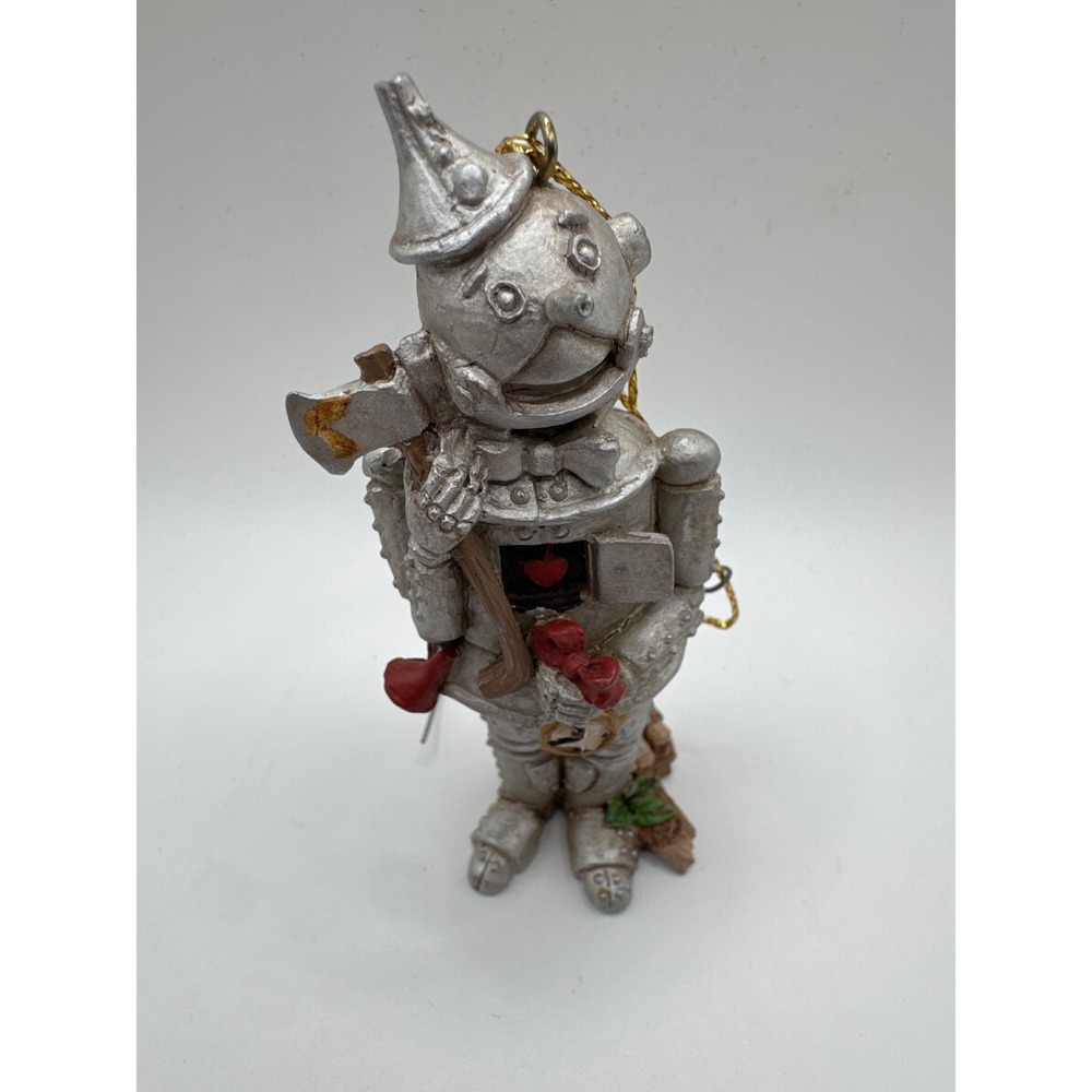 Kurt Adler Tin Man Ornament Wizard of Oz Smithsonian 1995 Silver 4" 0176